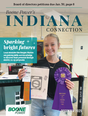December 2025 Indiana Connection Cover - Boone Power