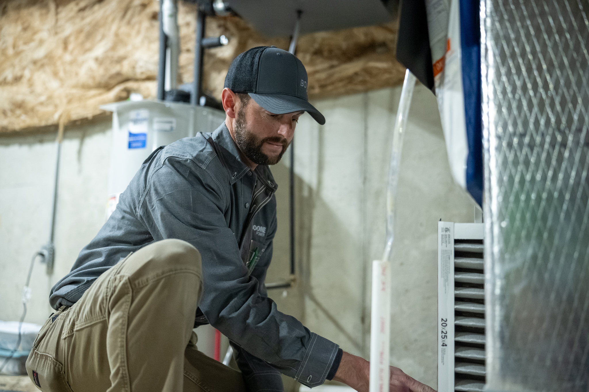 changing HVAC filter