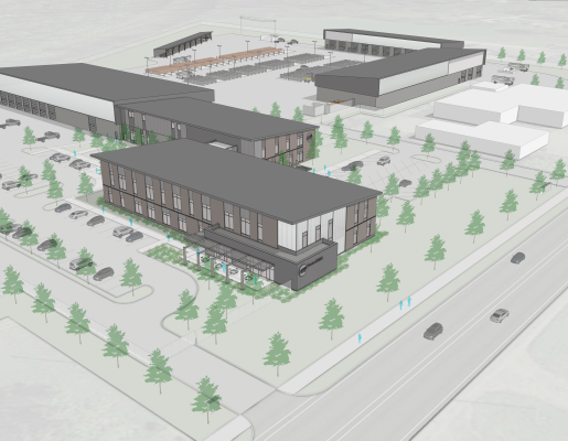 new facility rendering