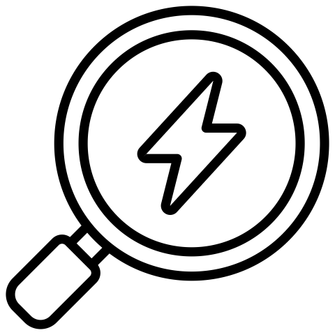 energy evaluation icon