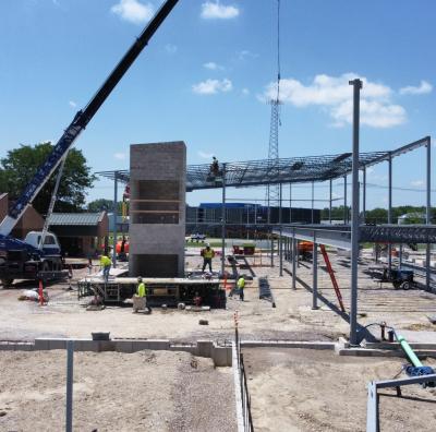 June 2025 building progress