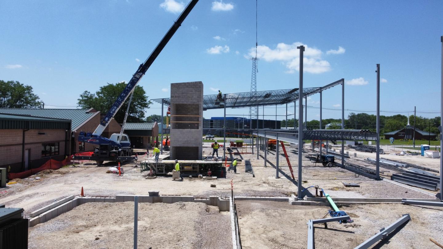 June 2025 building progress